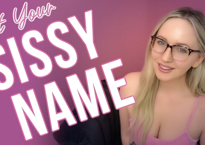 GetYourPersonalizedSissyName